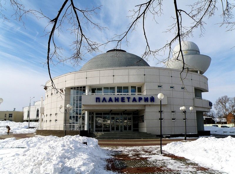 планетарий зимой