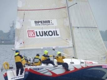 барракуда с логотипом время н