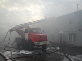 пожар здание