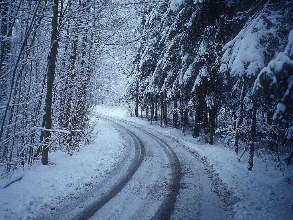 зима дорога