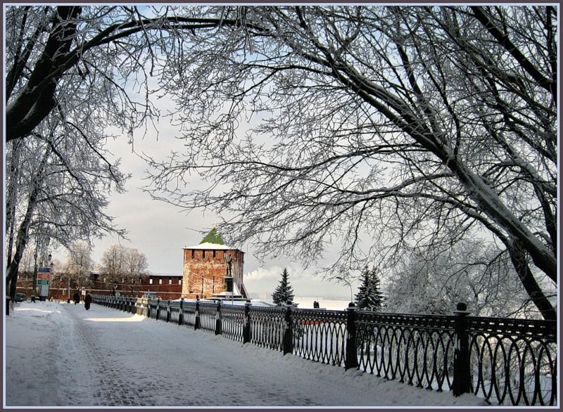 кремль зима
