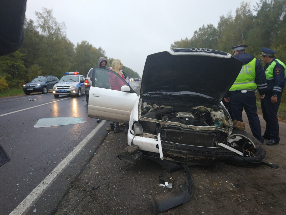 Крупная авария произошла на Богородской трассе 6 октября