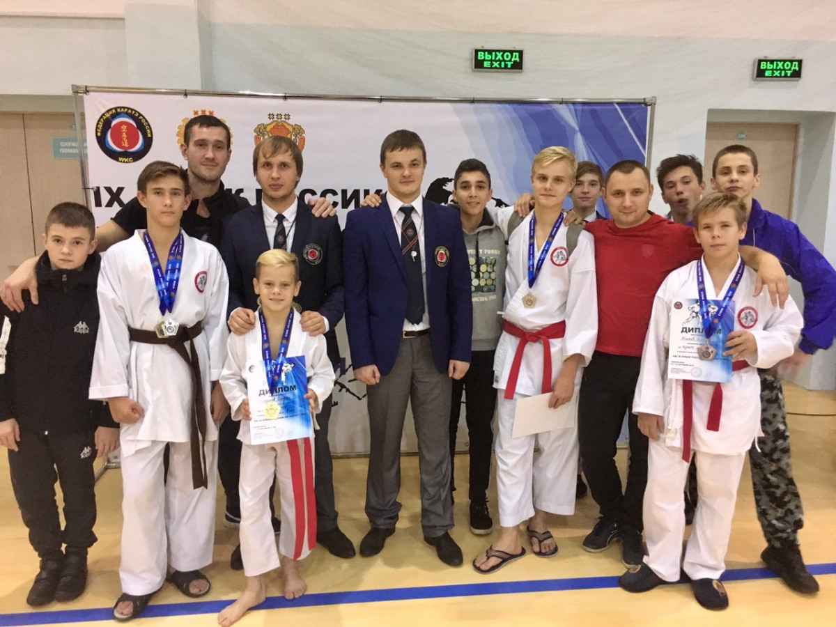 Нижегородские каратисты выиграли 23 золотых медали и заняли III место на кубке России