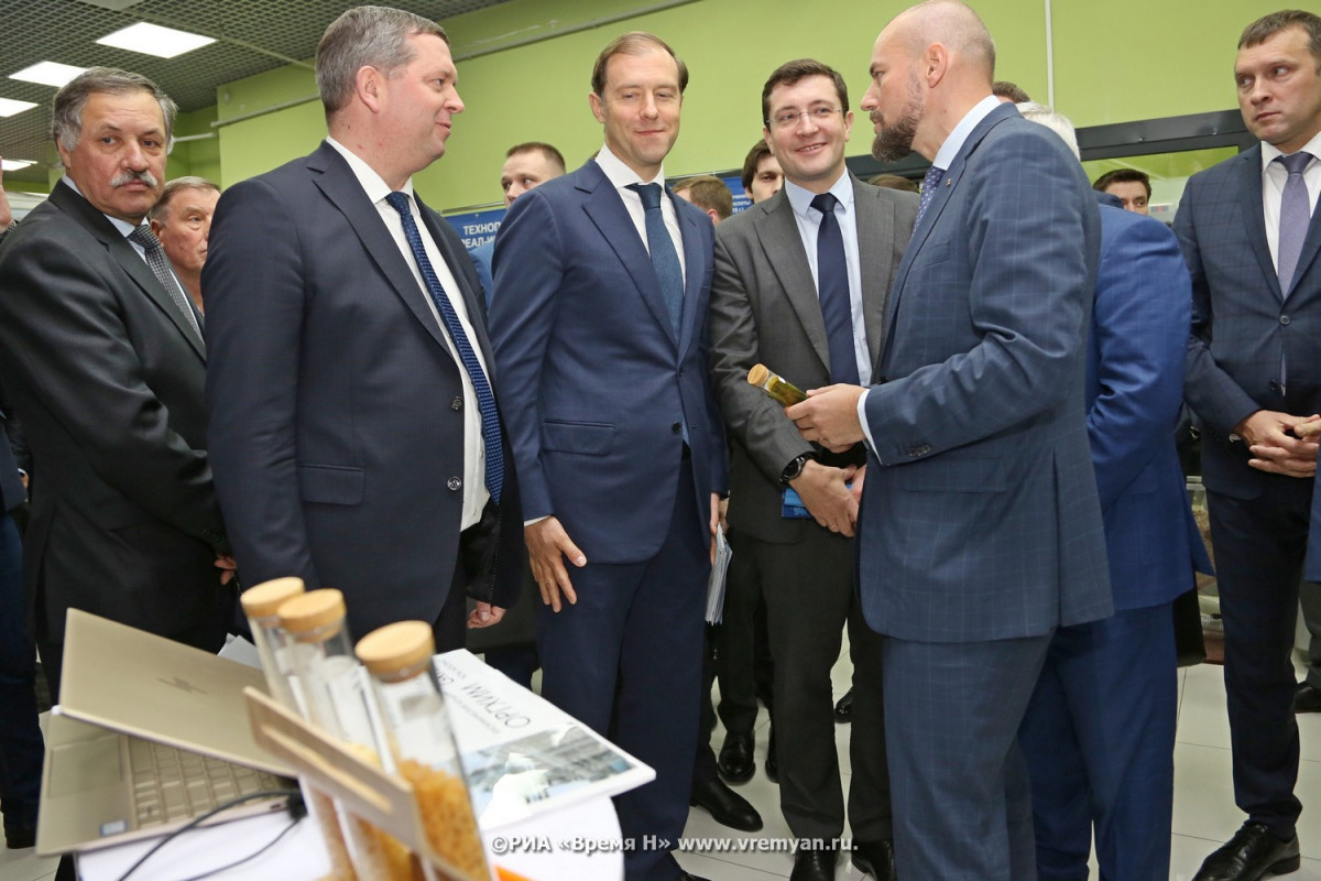Глеб Никитин представил Денису Мантурову экспортный потенциал Нижегородской области