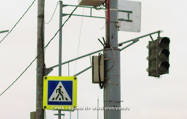 Пять светофоров не работают в Нижнем Новгороде 11 февраля