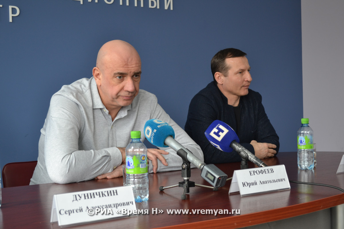 Ерофеев: ХК «Старт» ведет переговоры с правительством Нижегородской области о строительстве крытой арены
