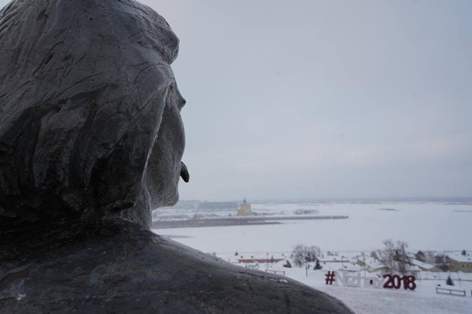Памятник Горькому на набережной Федоровского будет отремонтирован