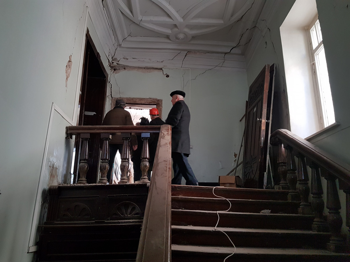 Реставрация «шахматного дома» началась в Нижнем Новгороде