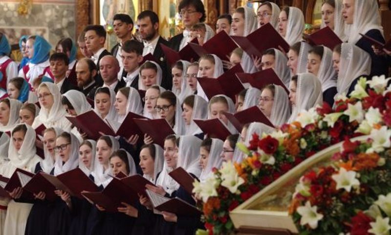 360 человек приняли участие в Пасхальном хоровом соборе в Нижнем Новгороде