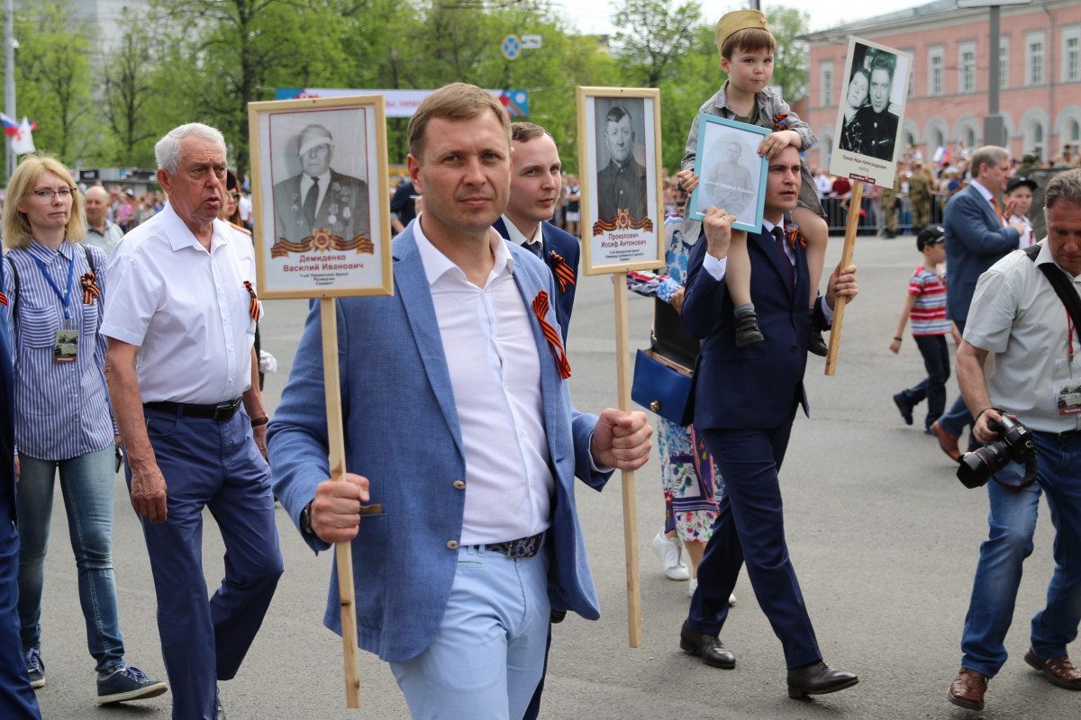 Депутаты городской Думы присоединились к акции «Бессмертный полк»