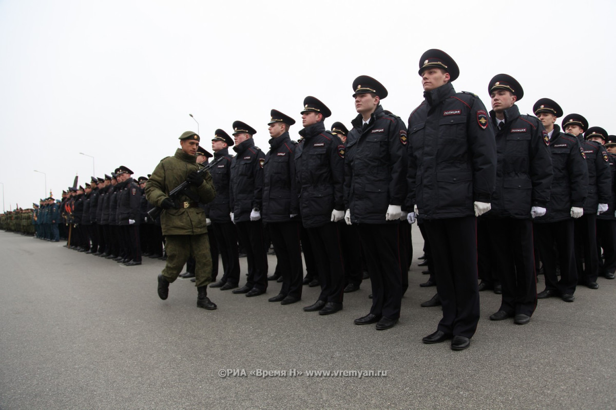Нижегородские полицейские отправились служить на Северный Кавказ