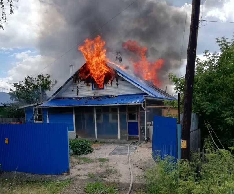 Пенсионерка погибла на пожаре под Дзержинском