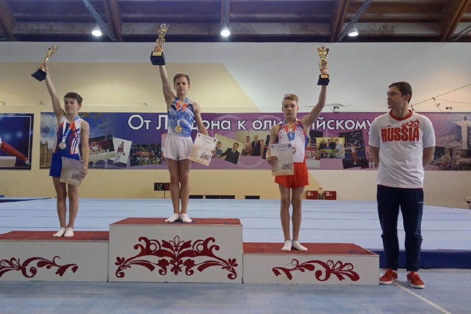 Артем Царев из Дзержинска выиграл спартакиаду учащихся по спортивной гимнастике