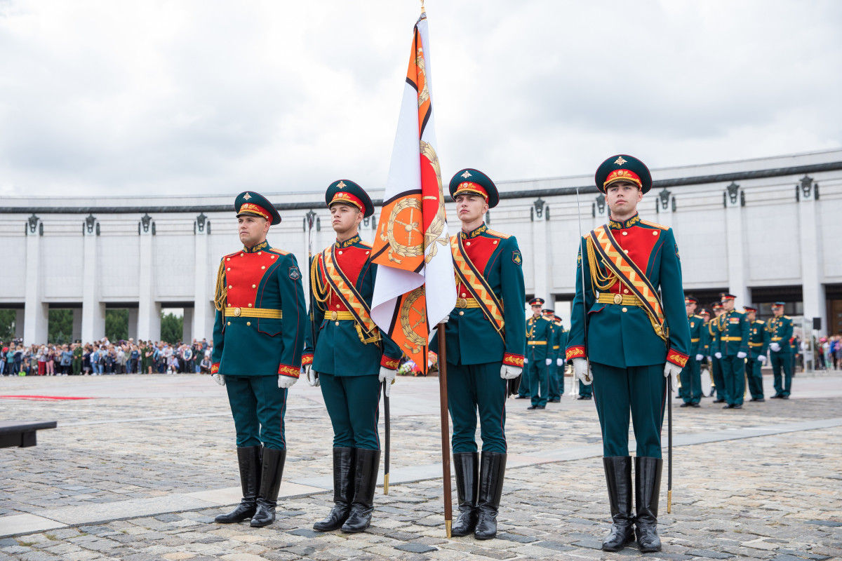 Нижегородские новобранцы Семеновского полка приняли присягу в Москве