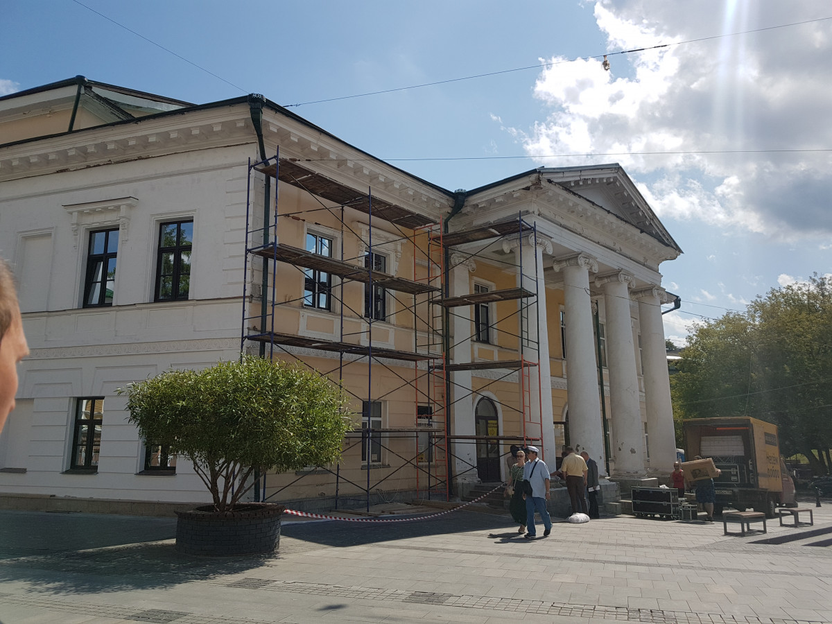Фасад ДК имени Свердлова отреставрируют к 800-летию Нижнего Новгорода