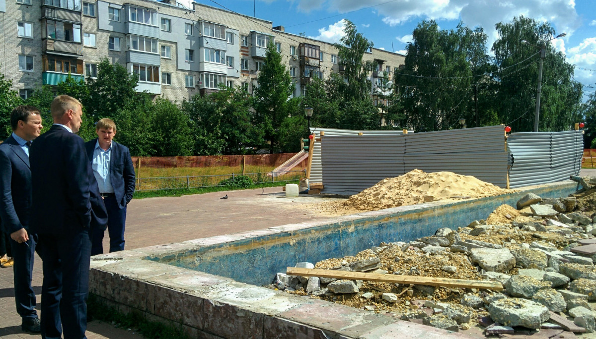 Первый в Нижнем Новгороде сухой фонтан появится на бульваре Авиастроителей