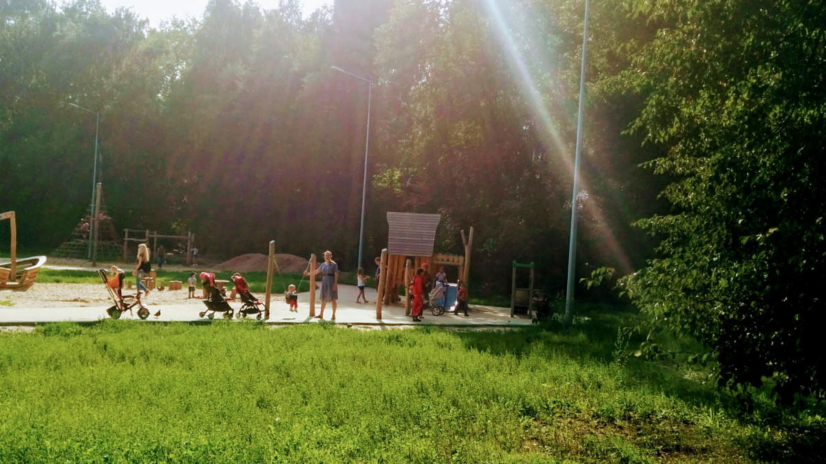 Зона для йоги появится в нижегородском парке Дубки