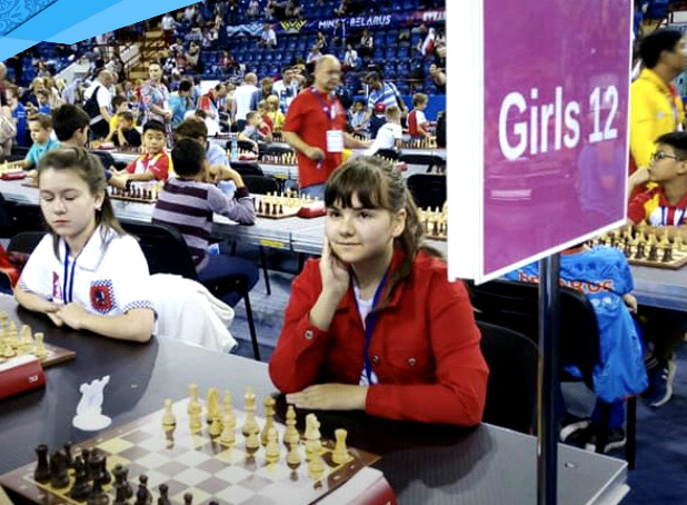 Борская шахматистка Вероника Шубенкова победила в турнире по быстрым шахматам в Минске
