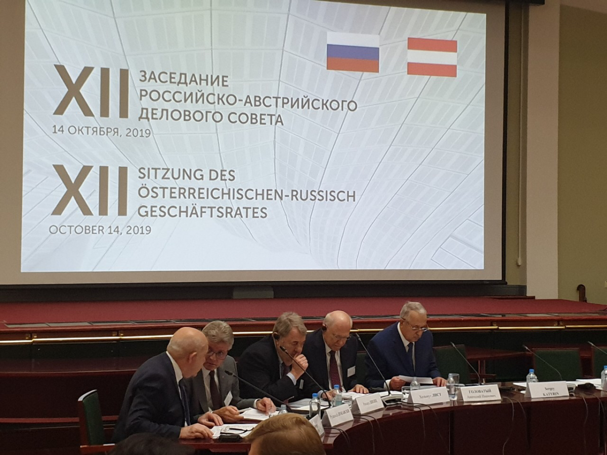 Нижегородская область приняла участие в XII заседании российско-австрийского делового совета