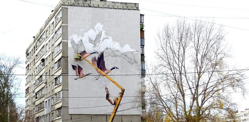 Граффити «Полет к мечте» появится в Автозаводском районе