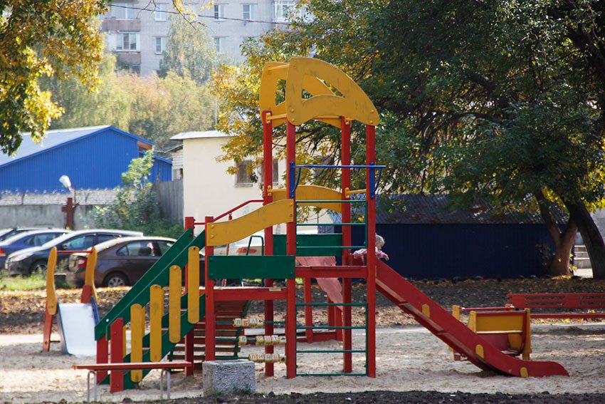 99 детских площадок установлено в Нижнем Новгороде