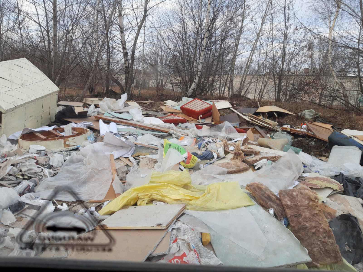 Несанкционированную свалку ликвидировали в Нижнем Новгороде после вмешательства прокуратуры