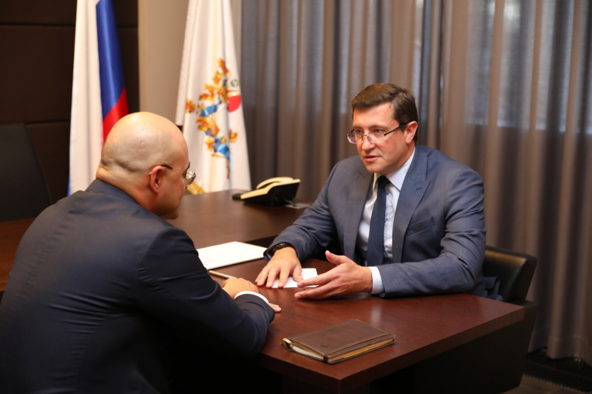 Глеб Никитин провел рабочую встречу с председателем правления МТС