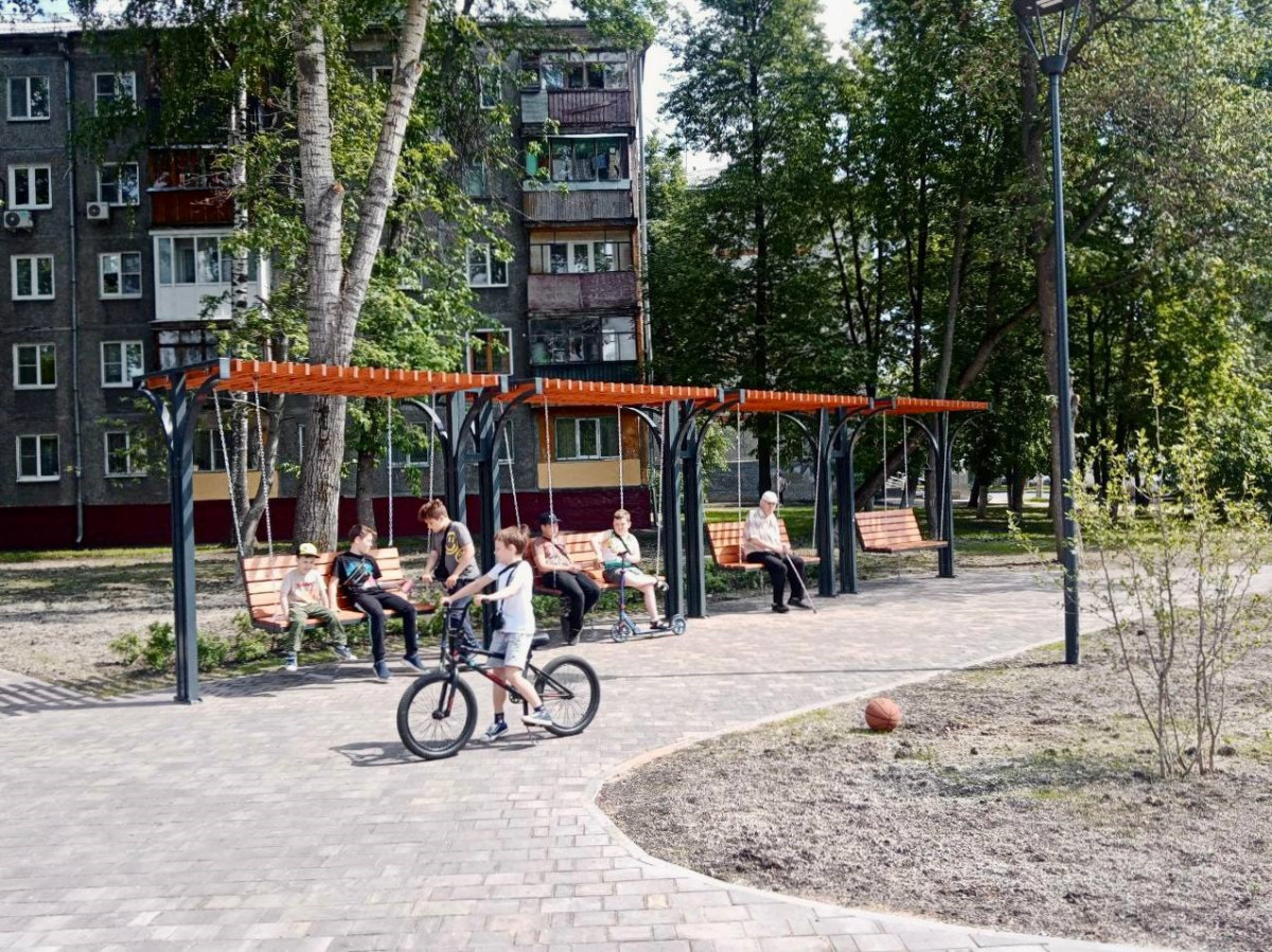 Новое пространство, благоустроенное по ФКГС, открылось в Автозаводском районе