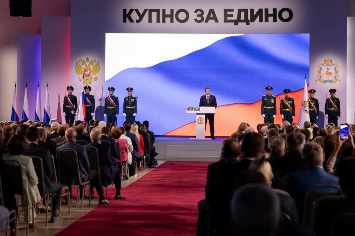 Вячеслав Володин поздравил Глеба Никитина с переизбранием на пост губернатора