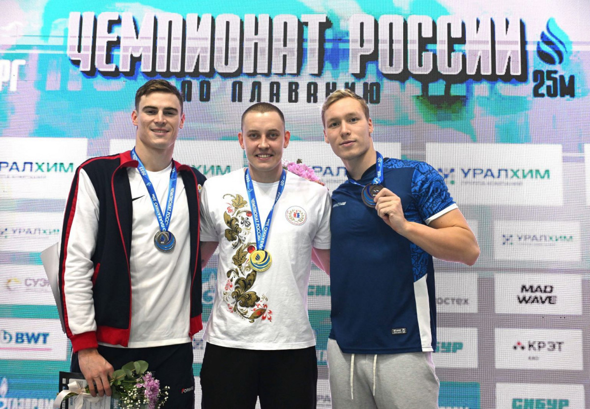 Нижегородец Олег Костин взял золото и бронзу на Чемпионате России по плаванию