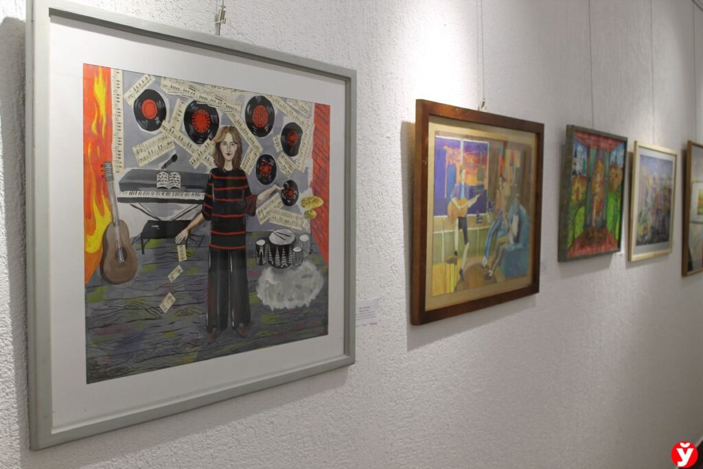 Работы юных нижегородцев представлены в художественной галерее в Минске