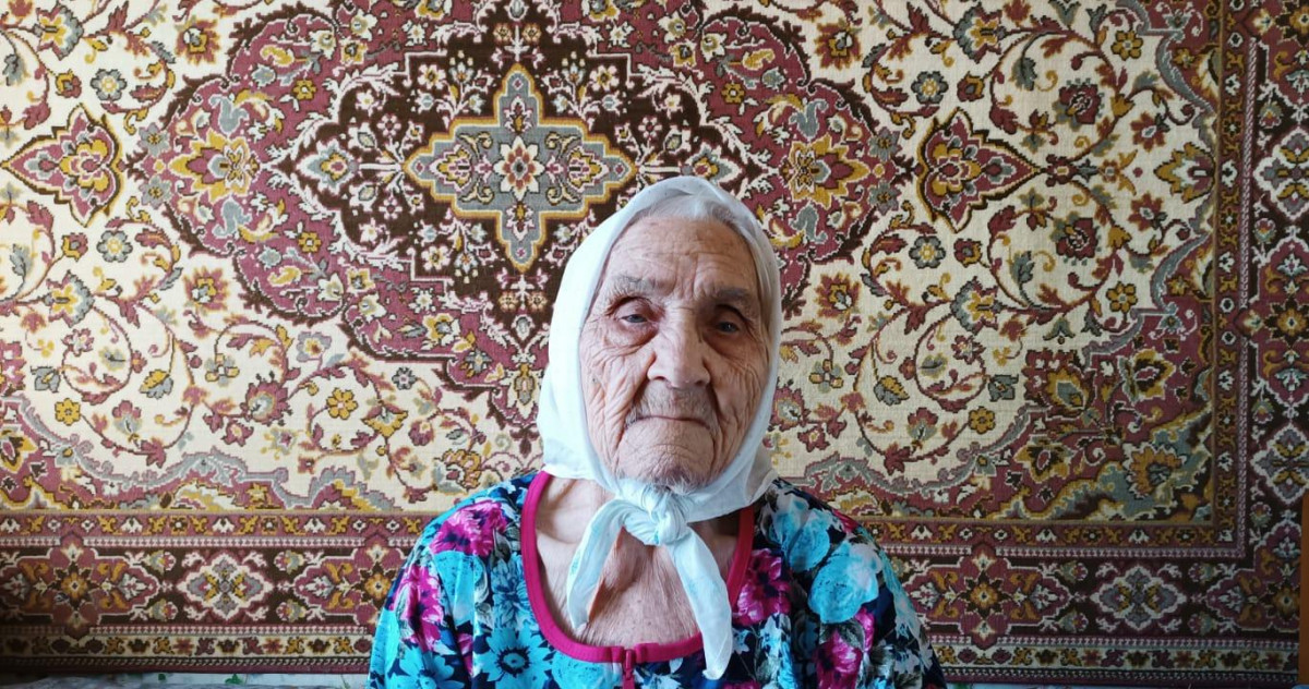 Ветерану ВОВ Евдокии Старовой исполнилось 100 лет