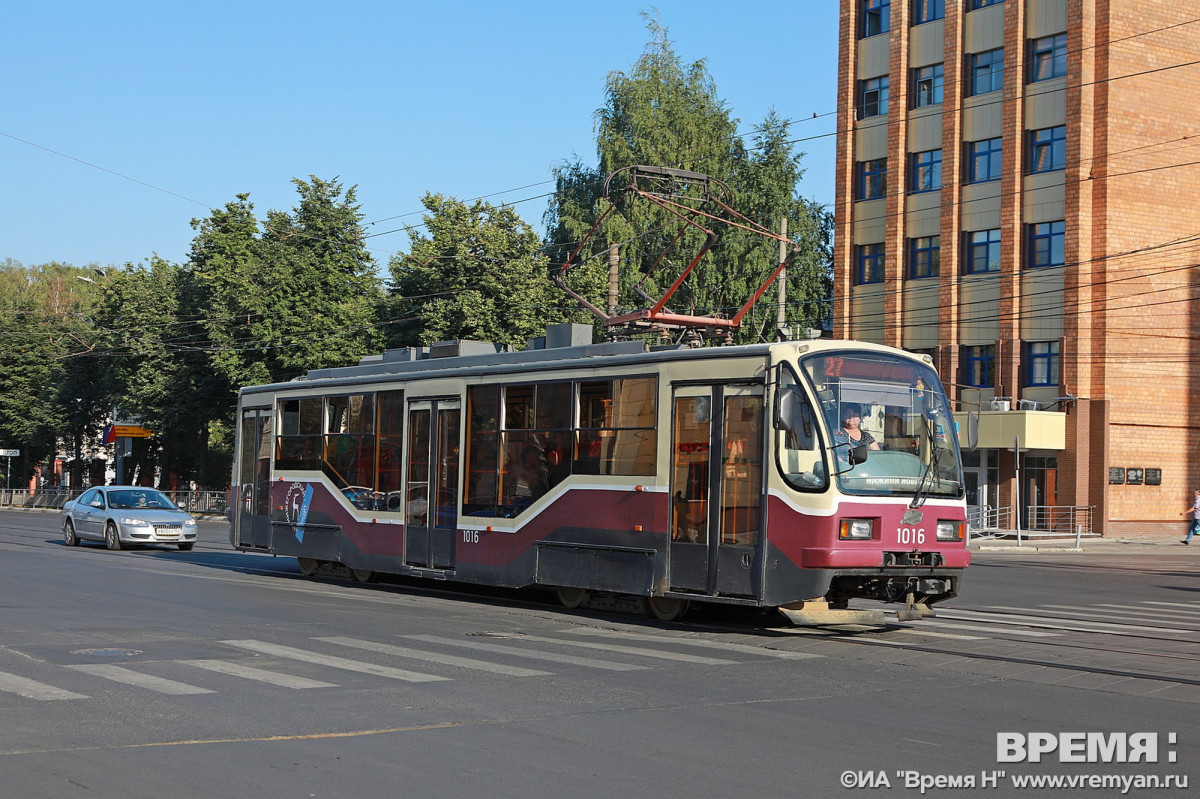 Трамваи №5 вернутся на маршрут в Нижнем Новгороде до июля