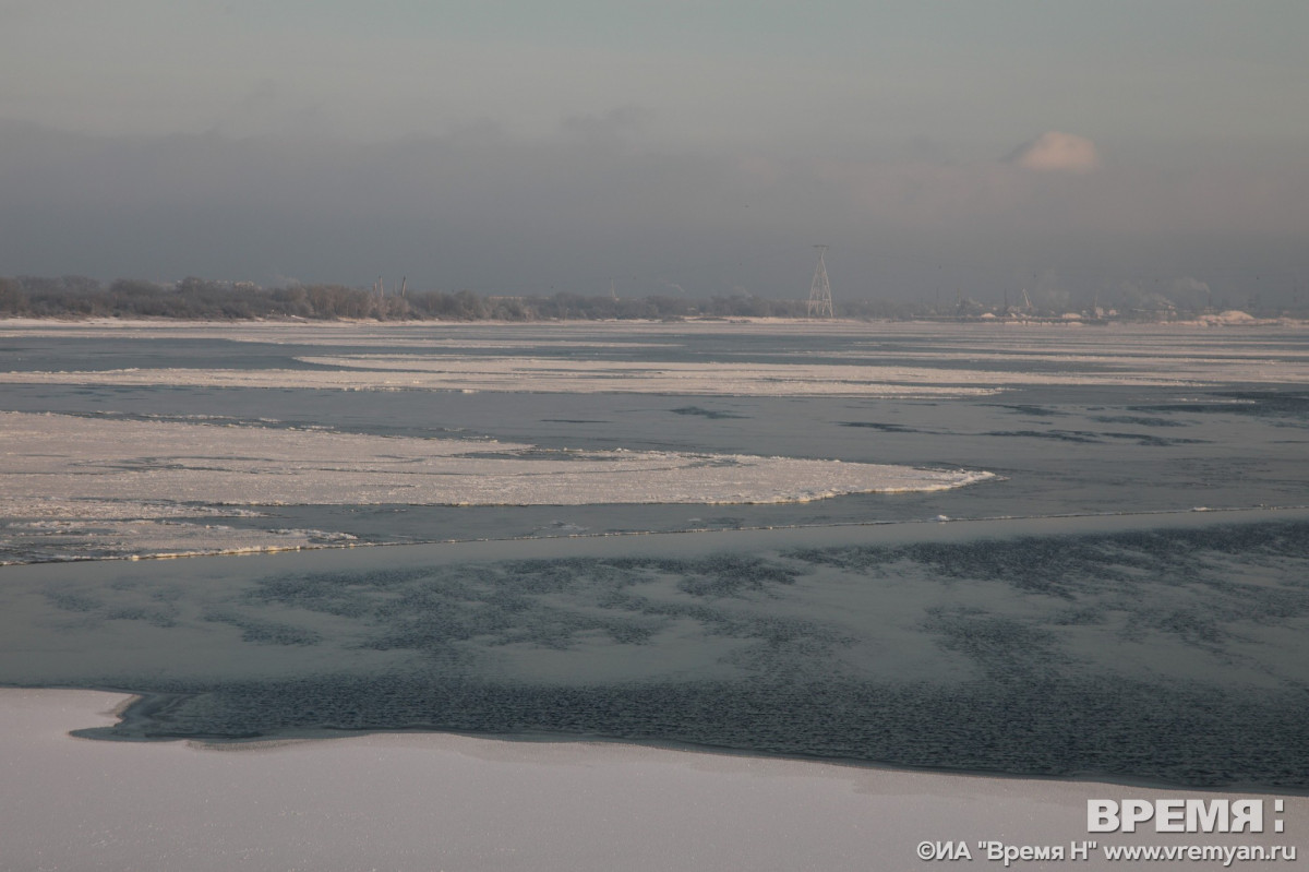 Управление ГОЧС Нижнего Новгорода предупреждает об опасности выхода на лед