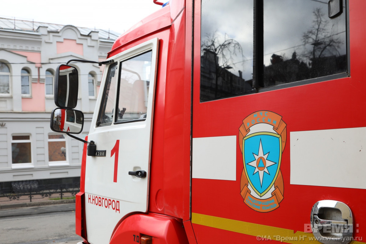 Девушка пострадала на пожаре в многоэтажке на улице Народной
