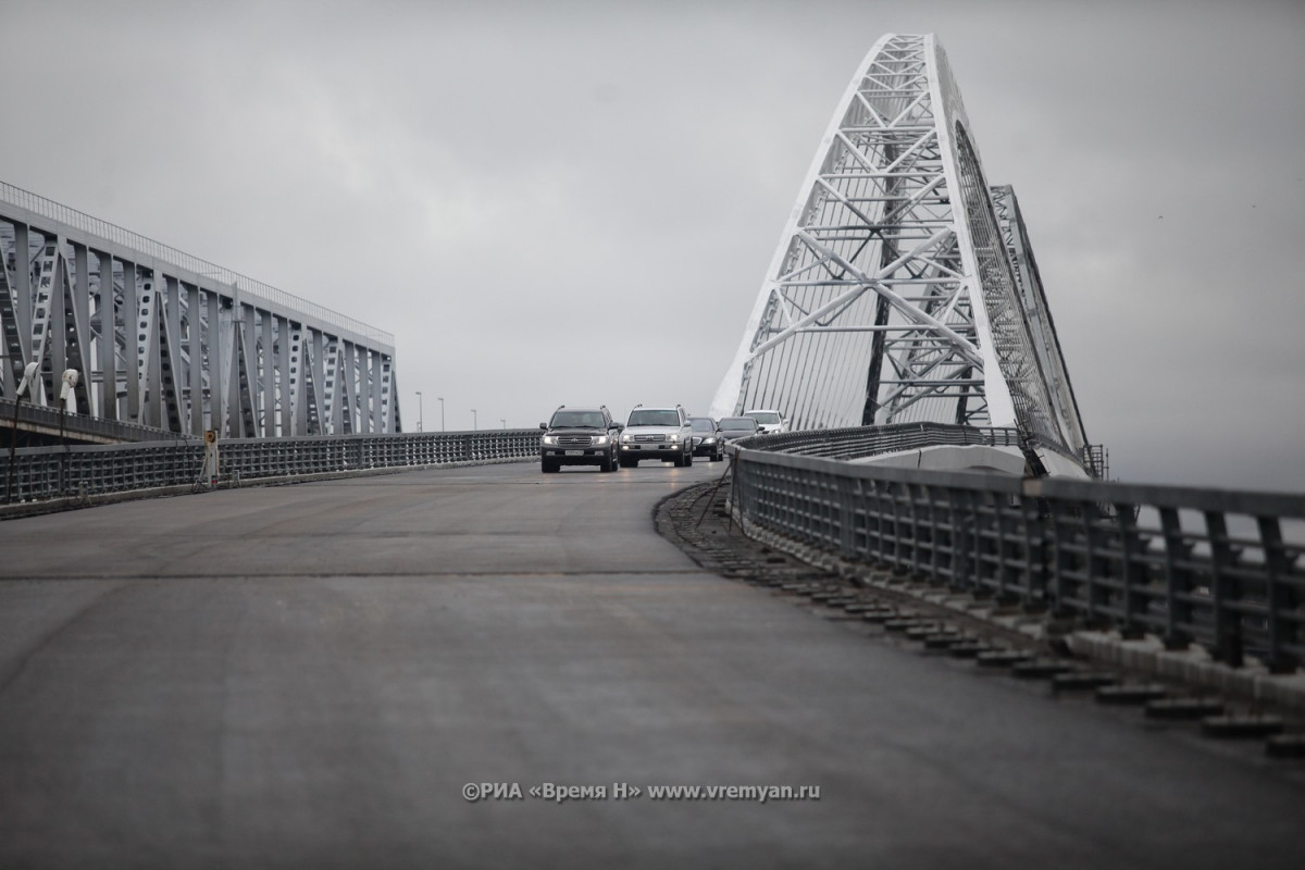 Скорость на Борском мосту ограничили до 40 км в час