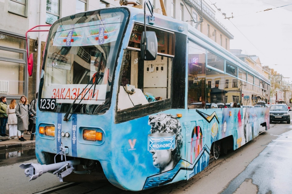 Нижегородский арт-трамвай планируют пустить на маршрут в мае