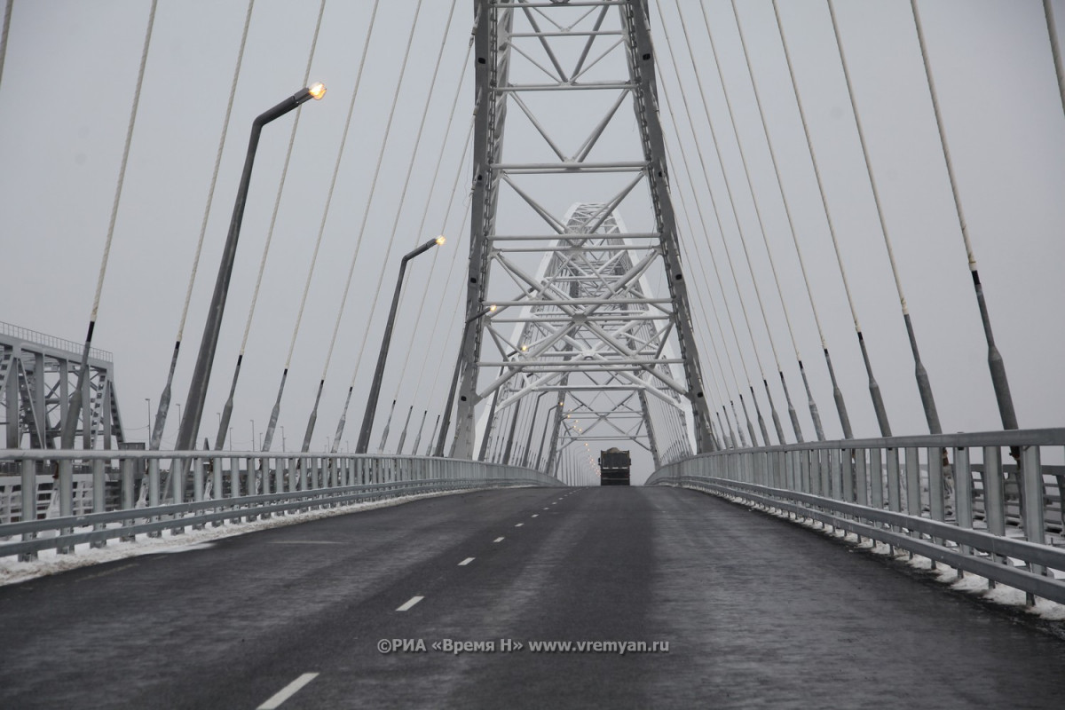 Установлен режим работы светофоров на новом Борском мосту
