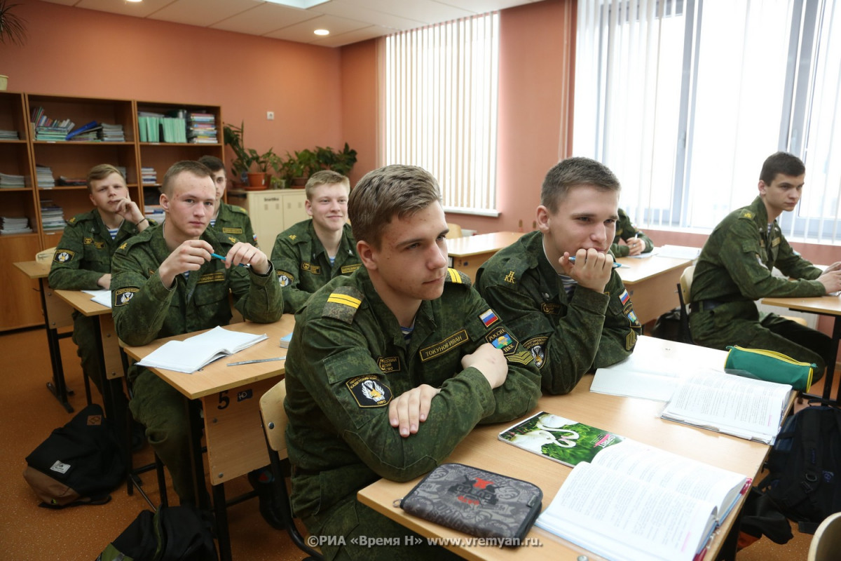Нижегородский кадетский корпус имени В.Ф. Маргелова в апреле откроет прием в 7-й и 10-й классы