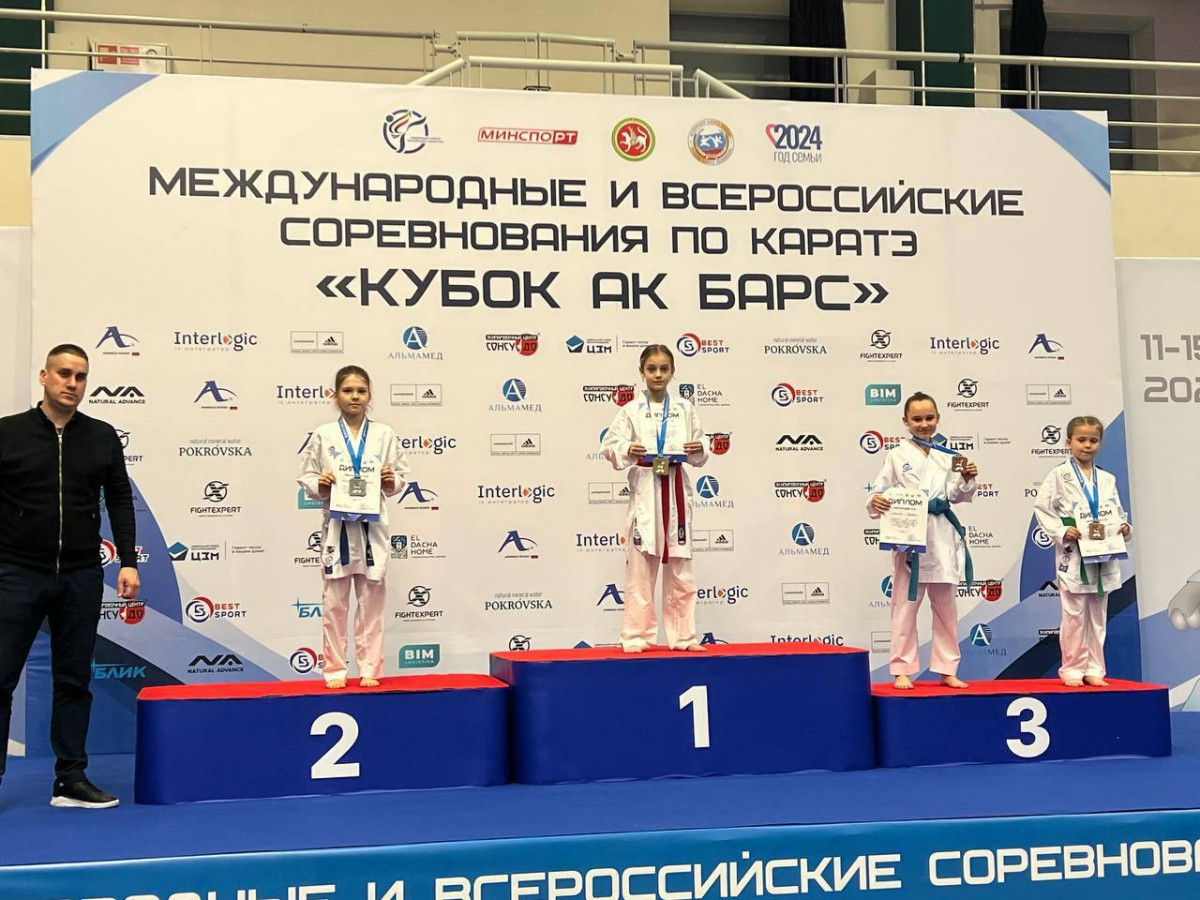 Нижегородка Вероника Строгонова завоевала «серебро» на Всероссийских соревнованиях по каратэ