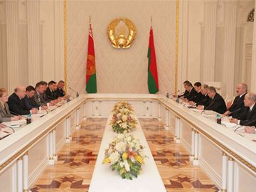 Шанцев Лукашенко заседание