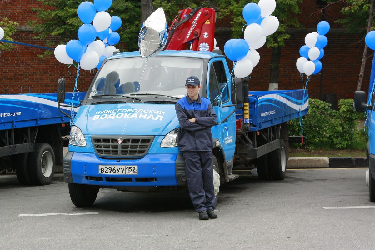 Водоканал нижний новгород. Нижегородский Водоканал Нижний Новгород машина. Автопарк водоканала Нижний Новгород. Газель Нижегородский Водоканал. Машина водоканала.