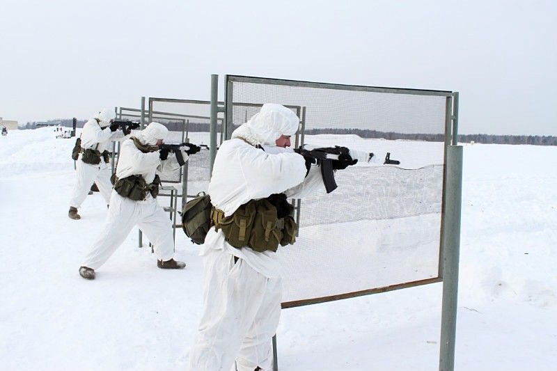 Боевые стрельбы разведчиков.Мулино.3