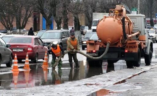 затопление откачка воды