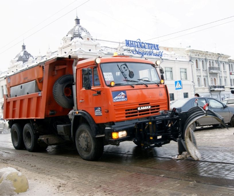 снег уборка техника