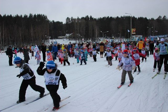 Лыжня России 2014 Саров 1