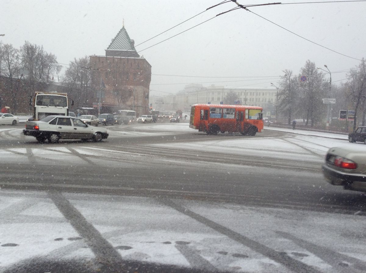 Первый снег в Нижнем 3