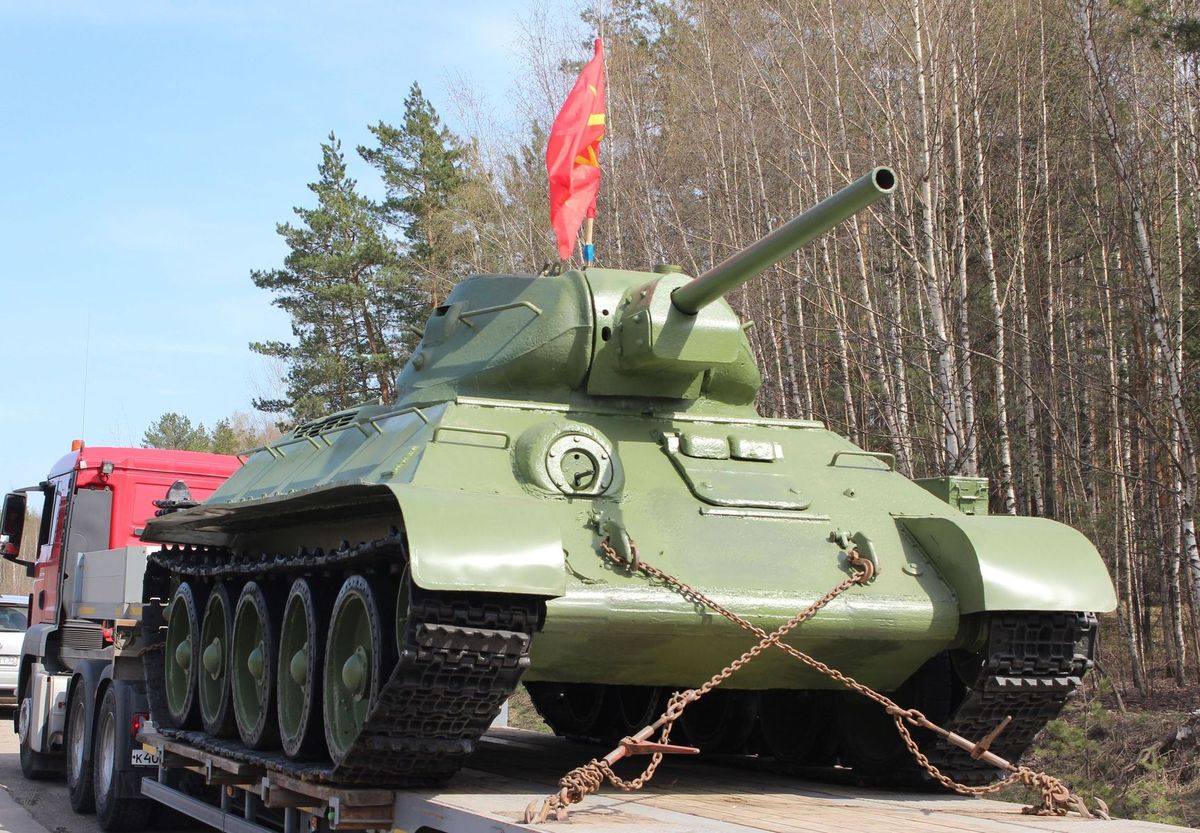 т-34 вернулся