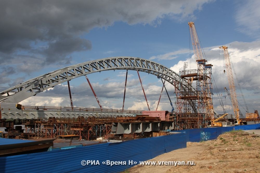 Борский мост в реальном времени