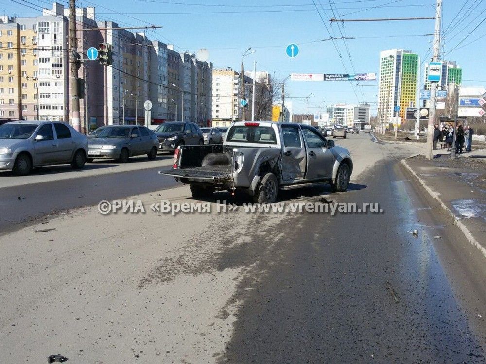 Авария напротив Ленты